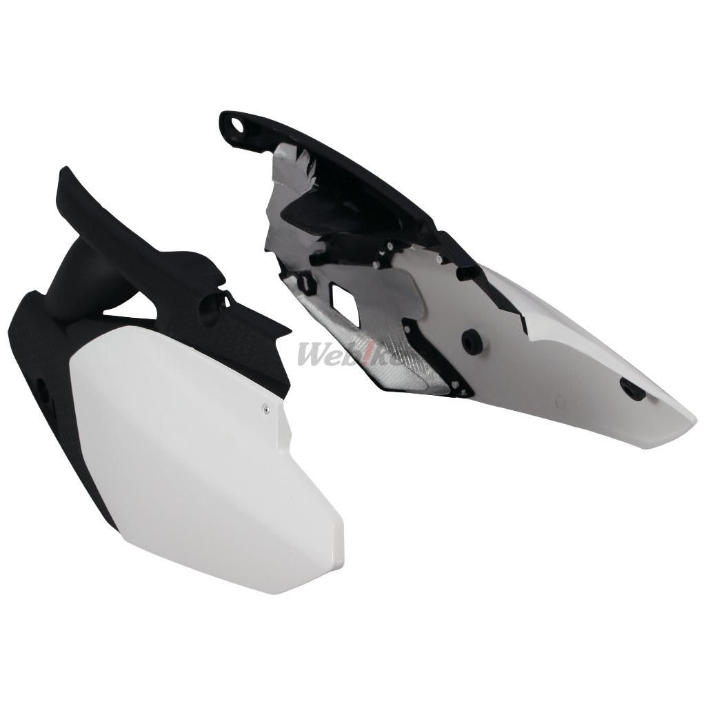 POLISPORT SIDE PANELS BLACK/WHITE | 8604400001
