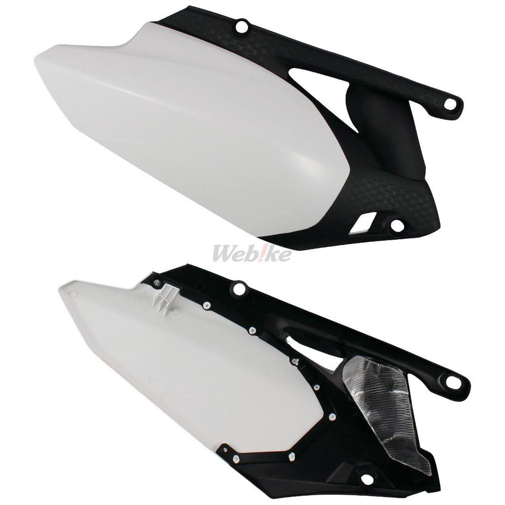 POLISPORT SIDE PANELS BLACK/WHITE | 8604400001