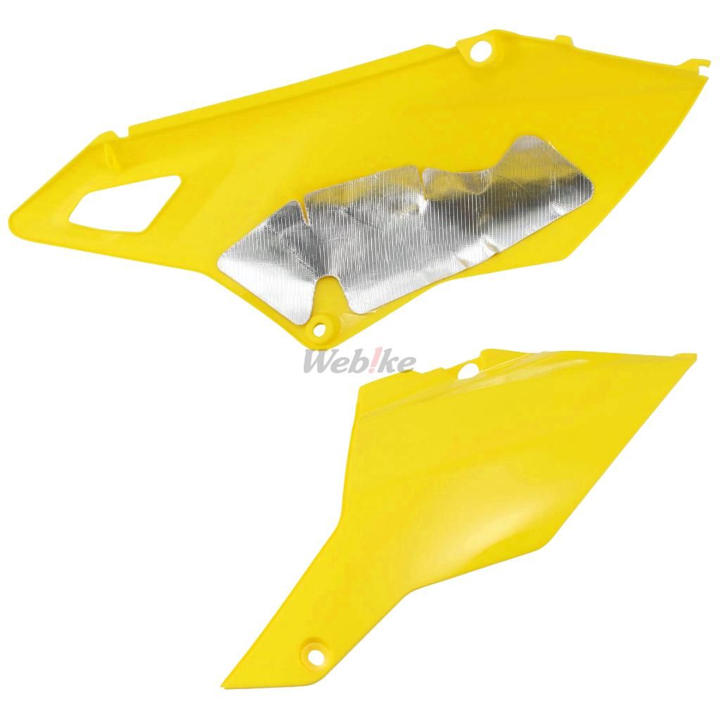 SIDE PANELS RESTYLING, YELLOW