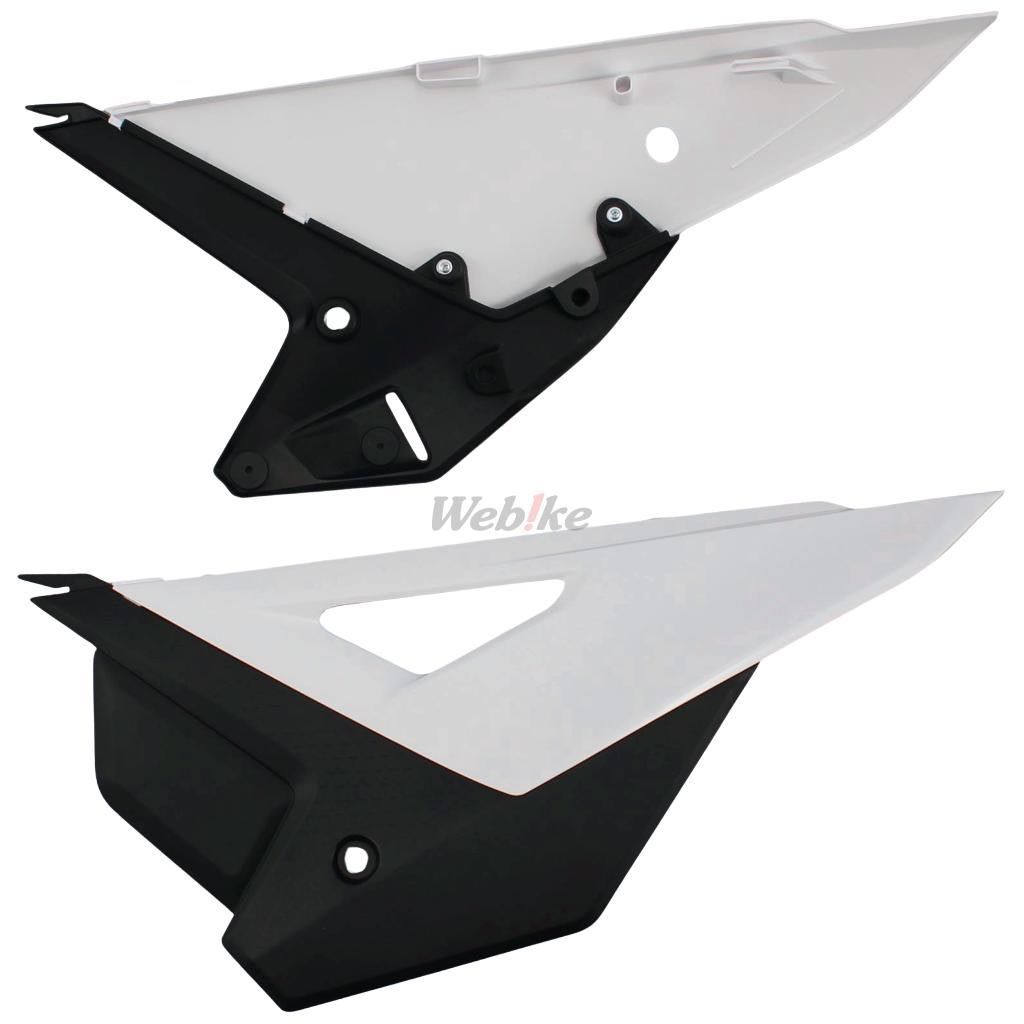 Restyling Side panel, WHITE/BLACK