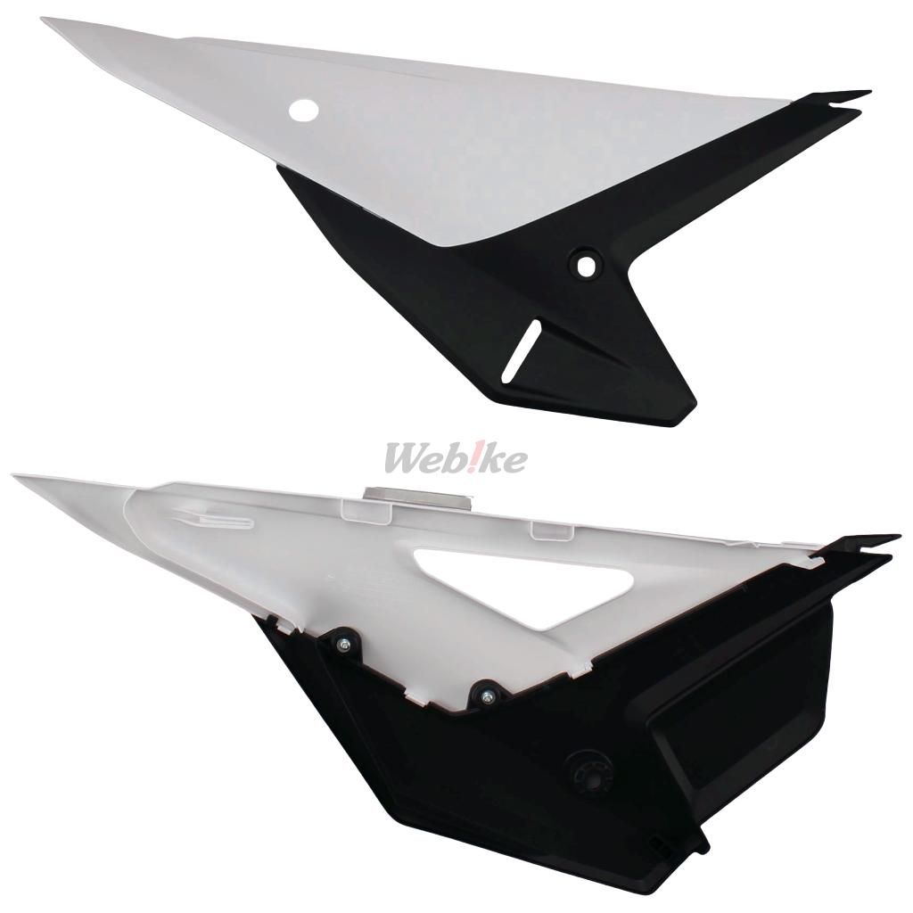 Restyling Side panel, WHITE/BLACK