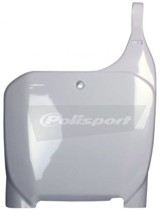 NUMBER PLATE, WHITE