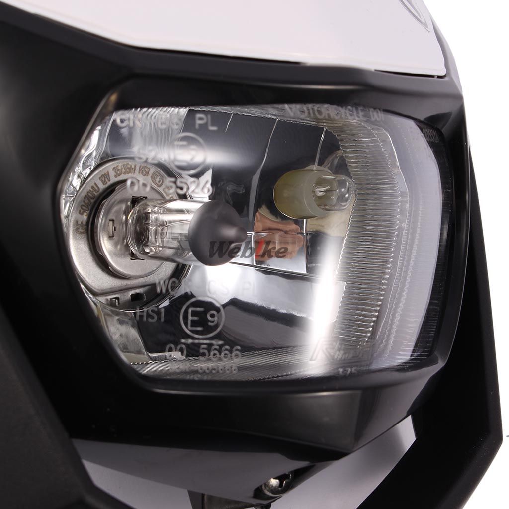POLISPORT HALO HALOGEN HEADLIGHT APPROVED 12V/35/5W BLACK | 8657400001
