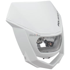 POLISPORT HALO HALOGEN HEADLIGHT APPROVED 12V/35/5W WHITE | 8657400036