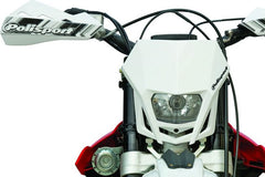 POLISPORT LMX HALOGEN HEADLIGHT APPROVED 12V/35/5W BLACK | 8657600002