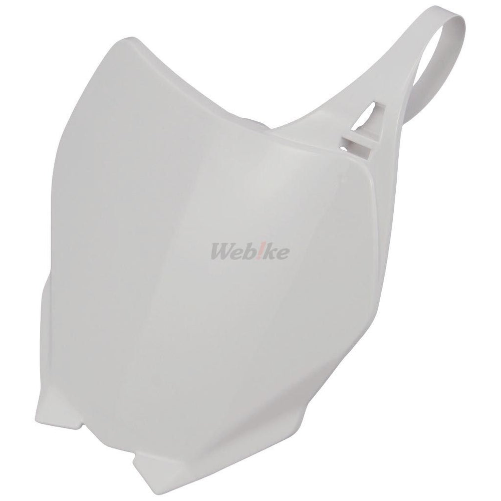 POLISPORT PLATE# YZ06-14/YZF06-09 White | 8658100001