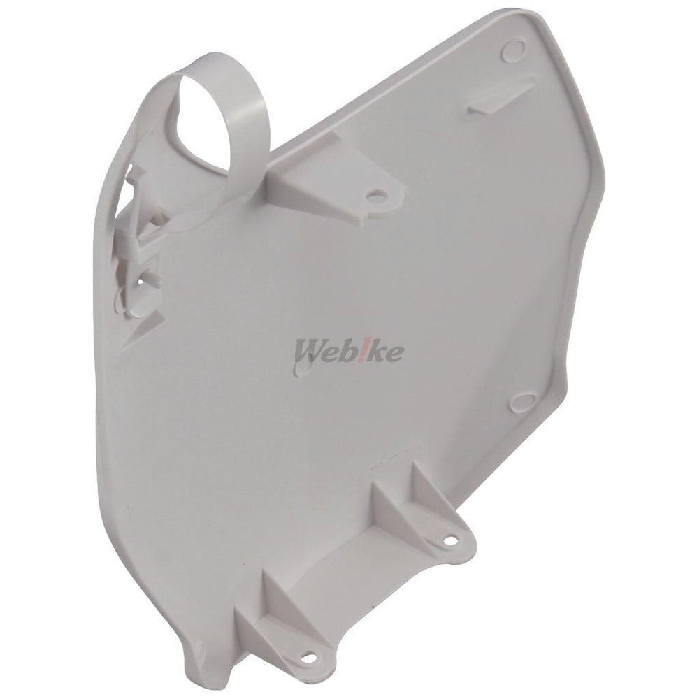 POLISPORT PLATE# YZ06-14/YZF06-09 White | 8658100001