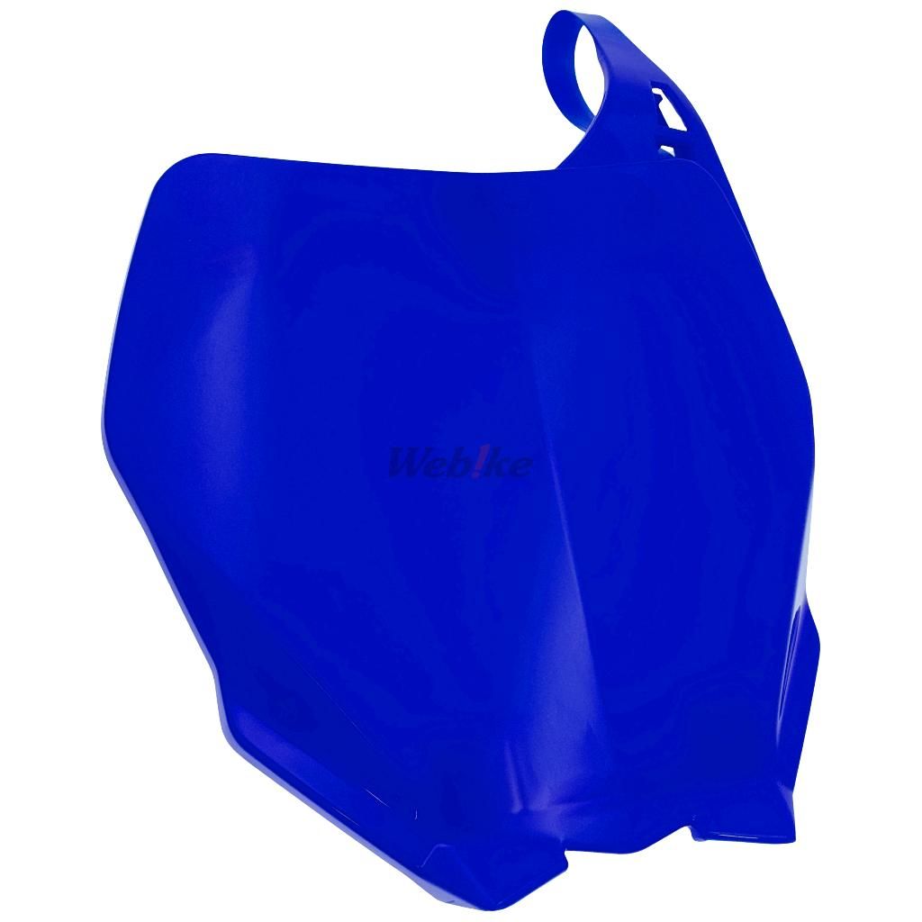 NUMBER PLATE, BLUE