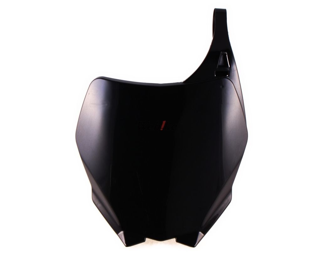 NUMBER PLATE, BLACK
