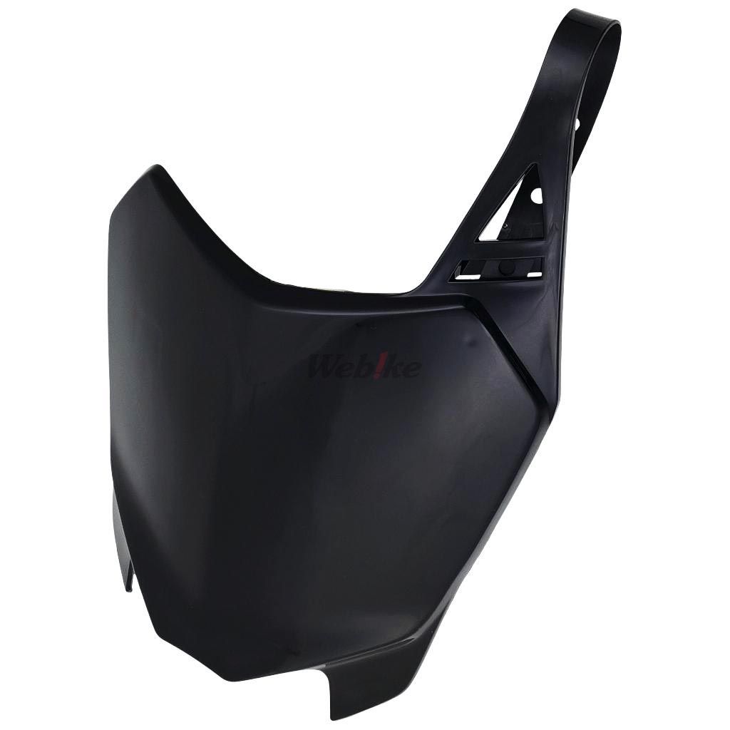 NUMBER PLATE, BLACK