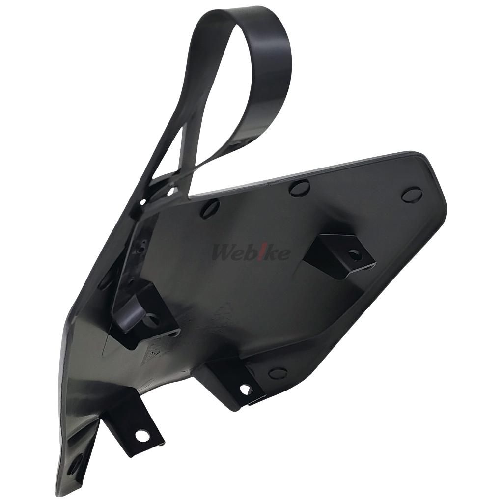 NUMBER PLATE, BLACK