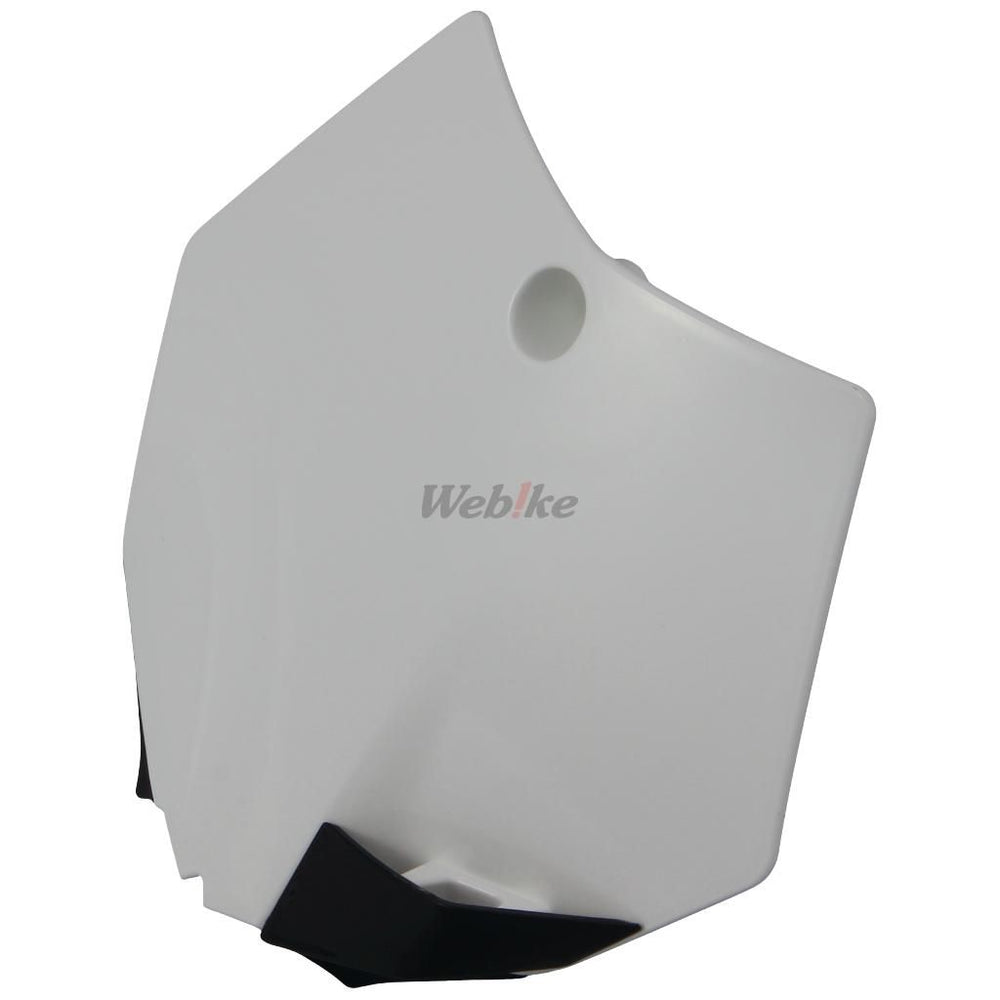 POLISPORT PLATE#FRT SX85 13-17 White | 8658900002