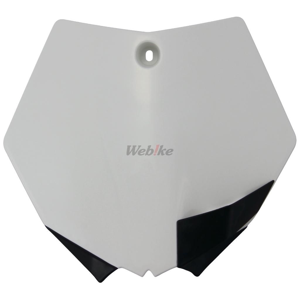 POLISPORT PLATE#FRT SX85 13-17 White | 8658900002