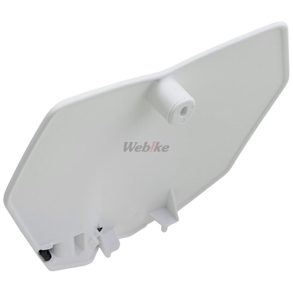 POLISPORT PLATE#FRT SX/SXF 13-15 White | 8659100002
