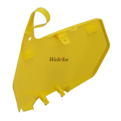 NUMBER PLATE, YELLOW