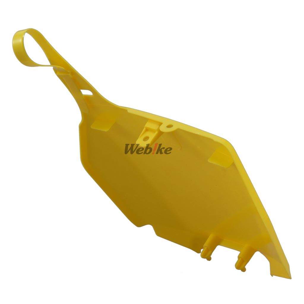 NUMBER PLATE, YELLOW