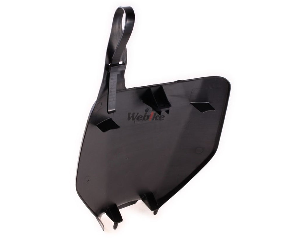 NUMBER PLATE, BLACK