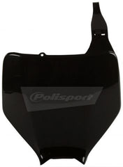 NUMBER PLATE, BLACK