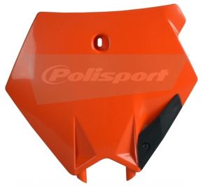 POLISPORT Polisport FRONT NUMBER PLATE ORANGE | 8660900002