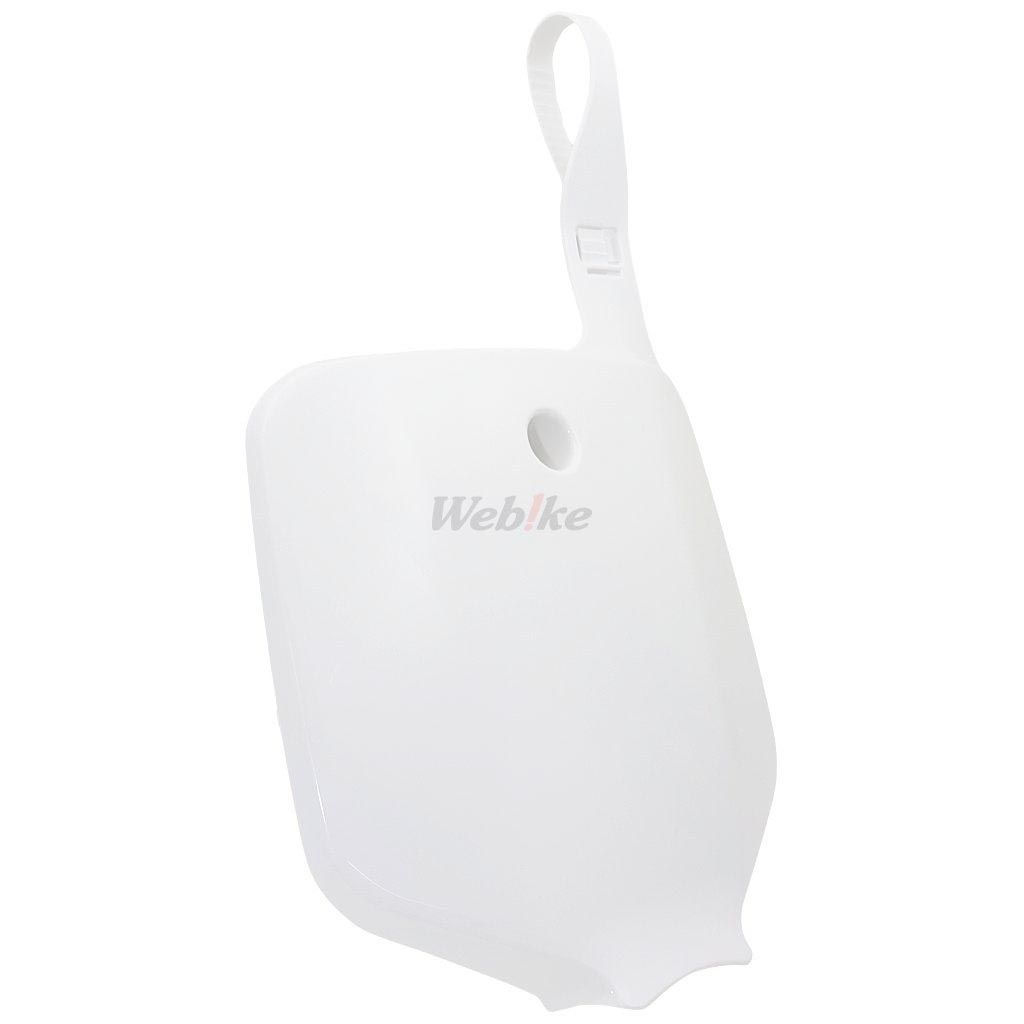 POLISPORT PLATE#FRT KX65 00-18 White | 8661500010