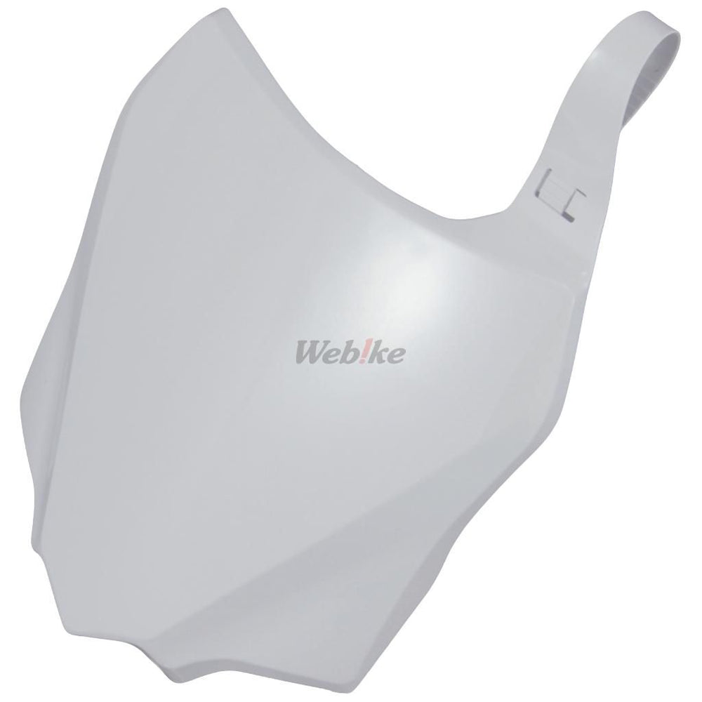 POLISPORT PLATE#FRT KX85 14-18 White | 8662900002
