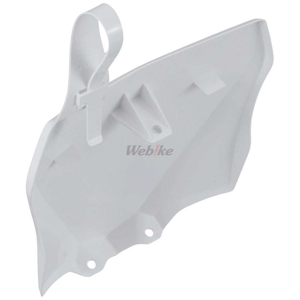 POLISPORT PLATE#FRT KX85 14-18 White | 8662900002