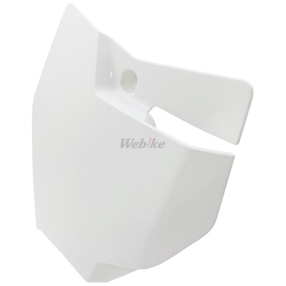 POLISPORT PLATE#FRT SX/SX-F 16-18 White | 8664900002