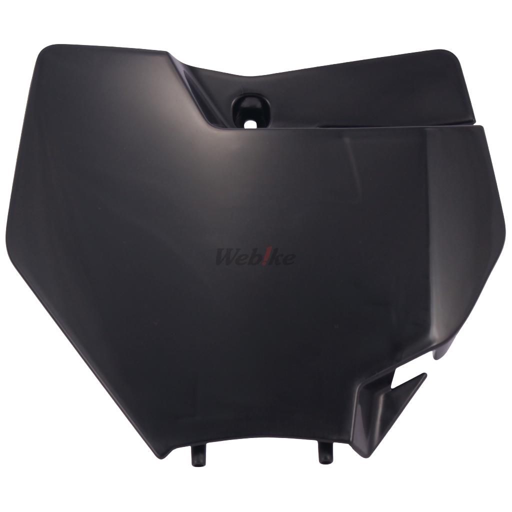 POLISPORT FRONT # PLATE SX/SXF 16-18 Black | 8664900003