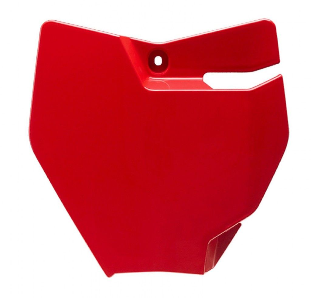POLISPORT PLATE# FRT MC65 21 Red | 8665700002