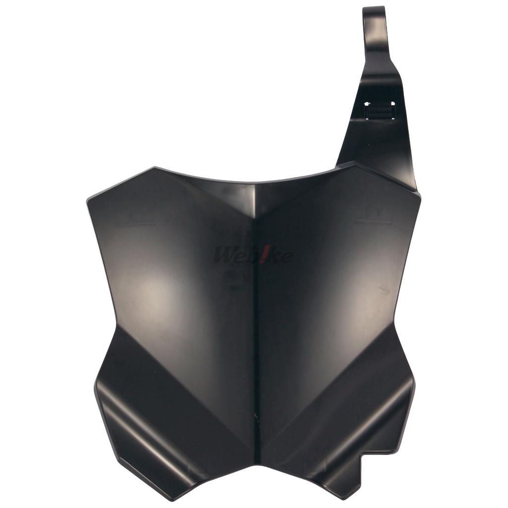 POLISPORT FRT#PLT KXF250 17-/450 16 Black | 8665900003