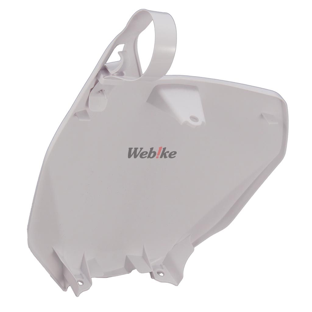 POLISPORT Polisport FRONT NUMBER PLATE WHITE | 8666000008