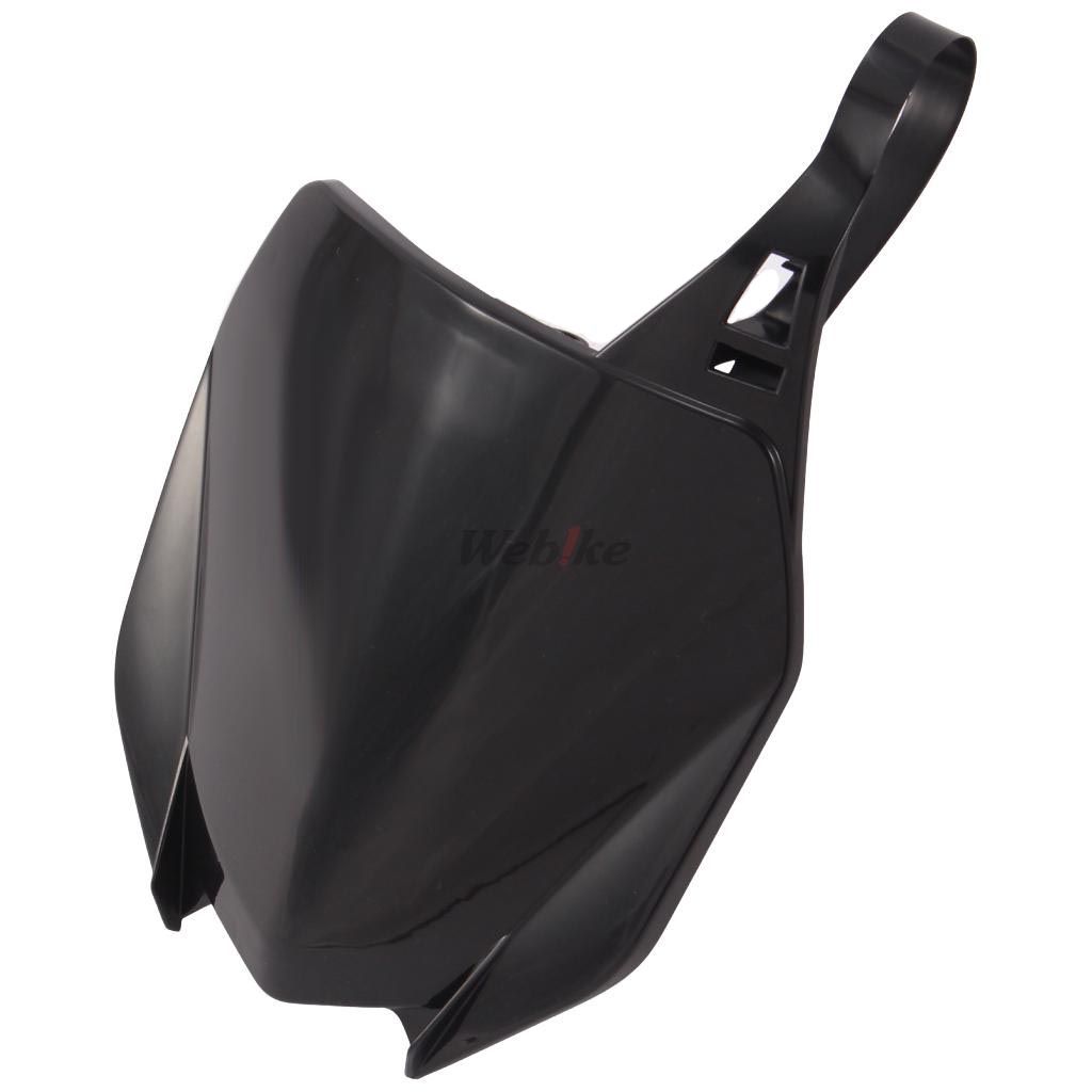 POLISPORT Polisport FRONT NUMBER PLATE BLACK | 8666000009