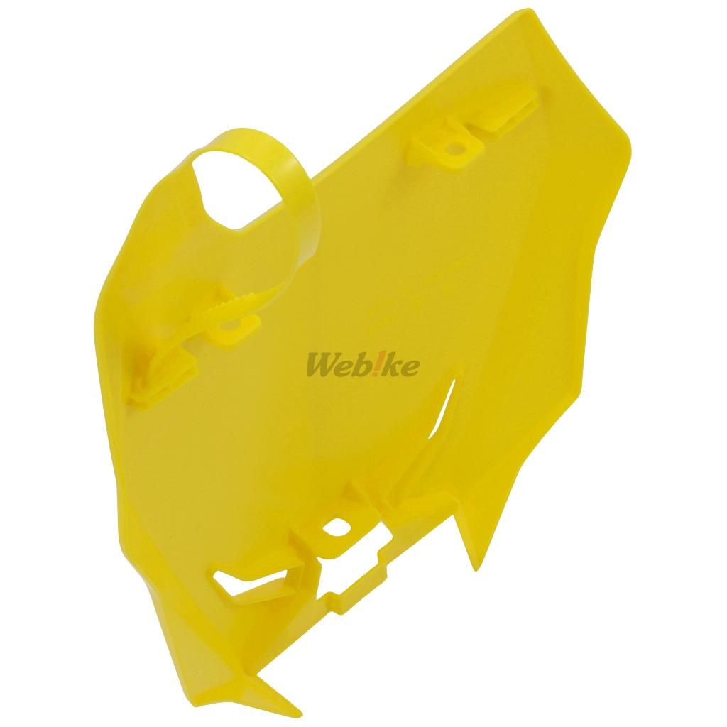 POLISPORT Polisport FRONT NUMBER PLATE YELLOW | 8666100001