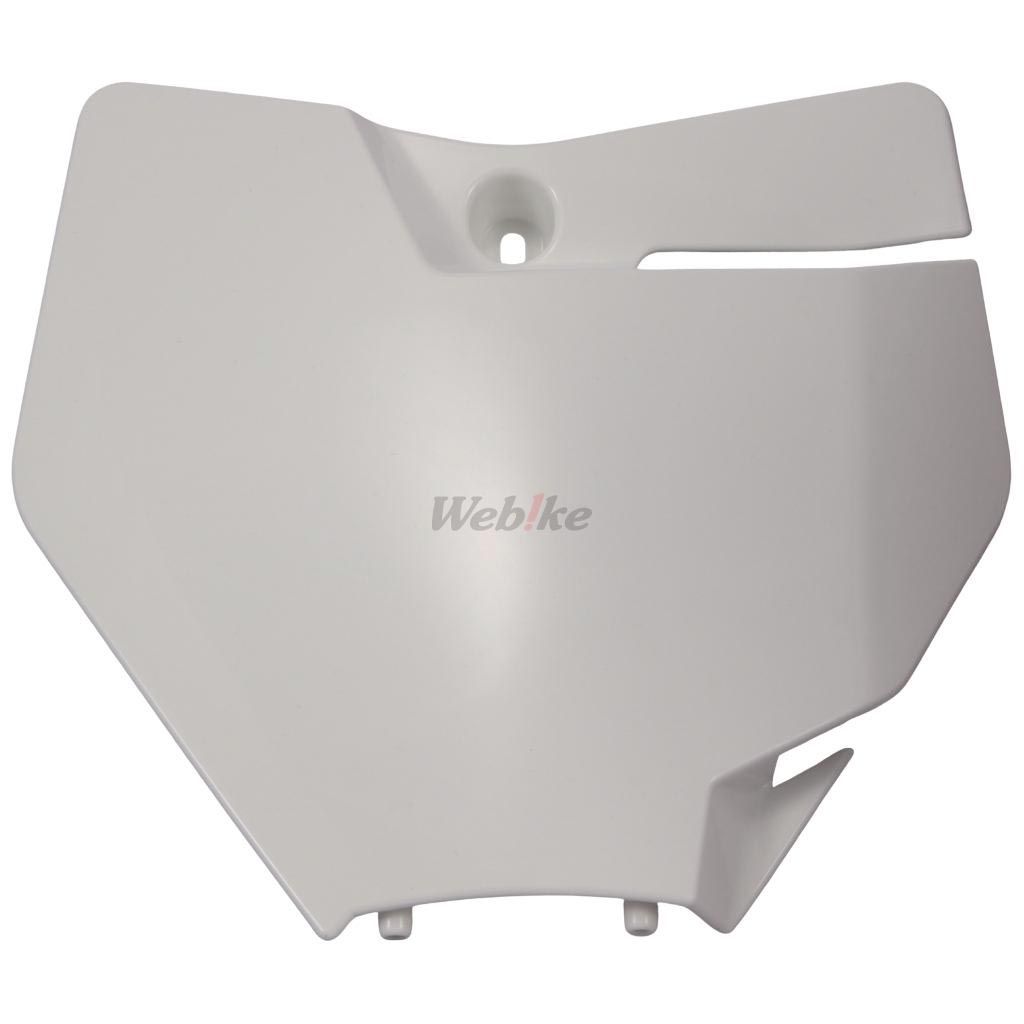 POLISPORT Polisport FRONT NUMBER PLATE WHITE | 8666200001