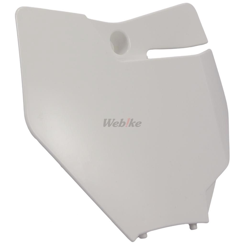 POLISPORT Polisport FRONT NUMBER PLATE WHITE | 8666200001