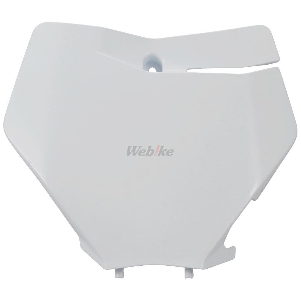 POLISPORT Polisport PLATE#FRT KTM 19- WH | 8666400008