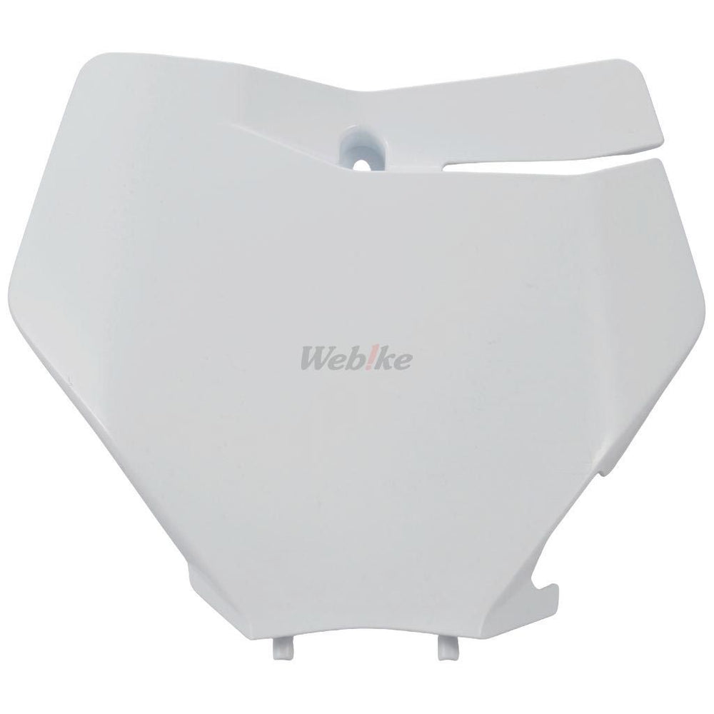 POLISPORT Polisport PLATE#FRT KTM 19- WH | 8666400008