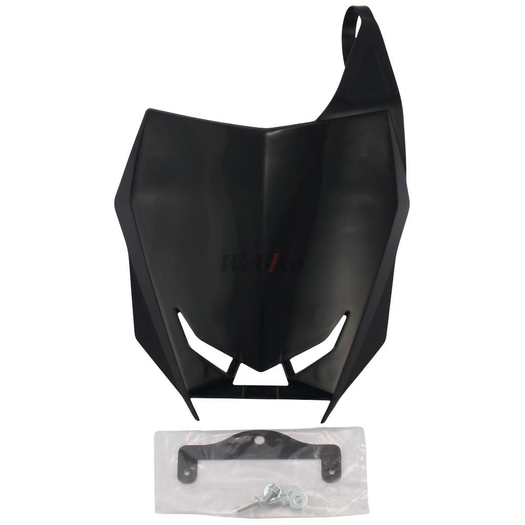POLISPORT PLATE#FRT RM RESTYLE BLK | 8666600002
