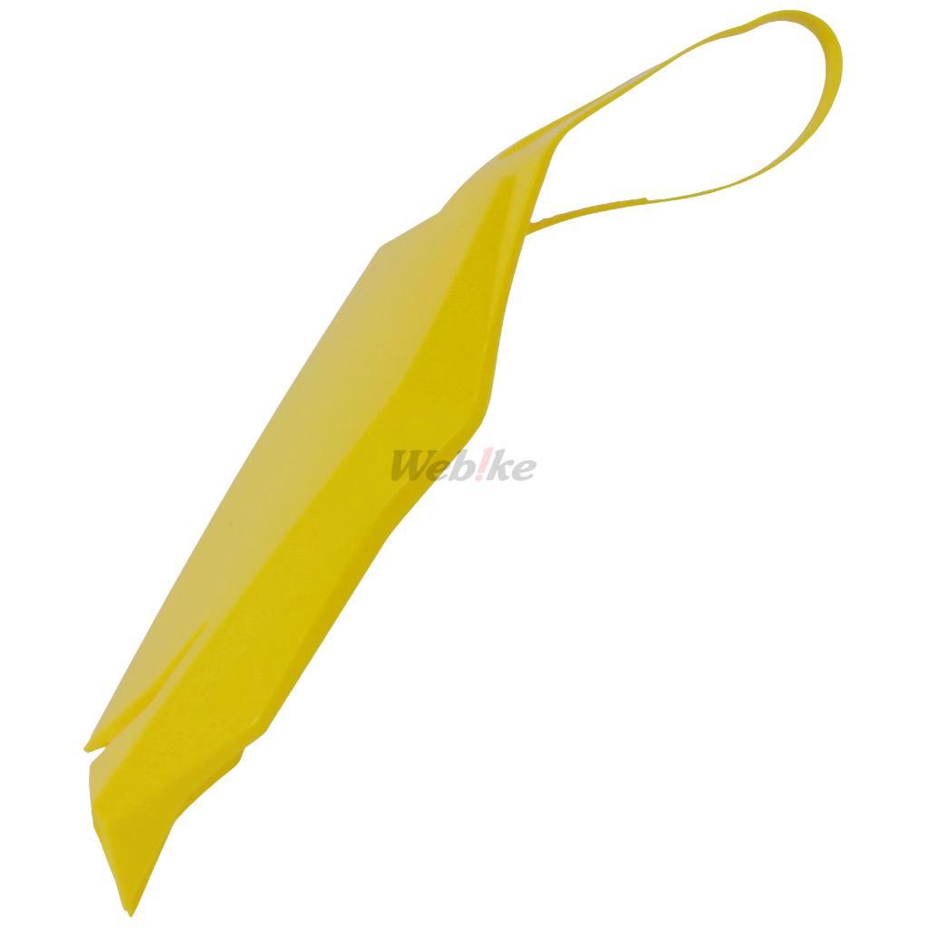 NUMBER PLATE, YELLOW