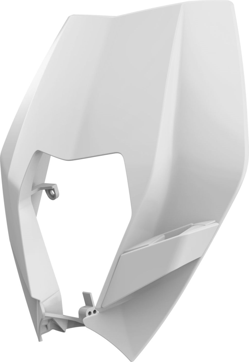 POLISPORT HDLIGHT MASK KTM 08-13 WH | 8666700002