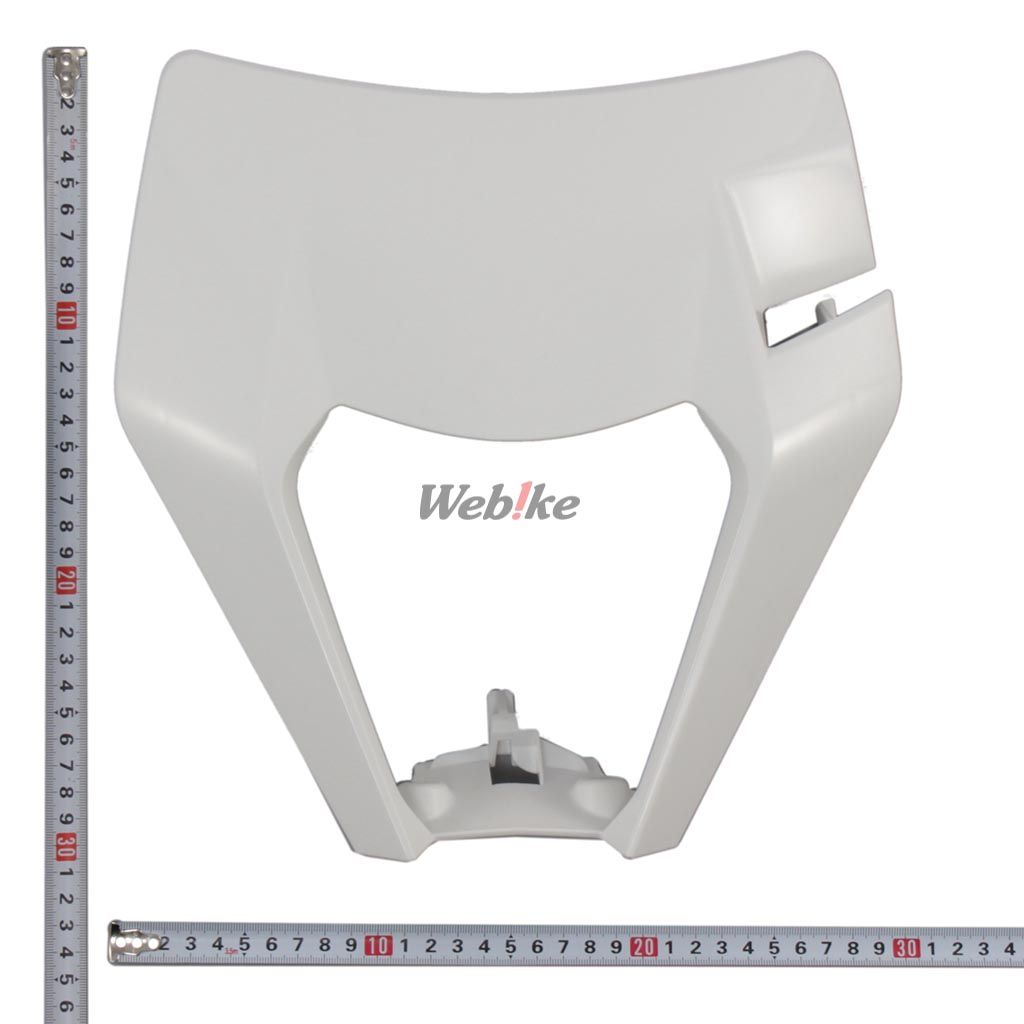 HEADLIGHT MASK, WHITE