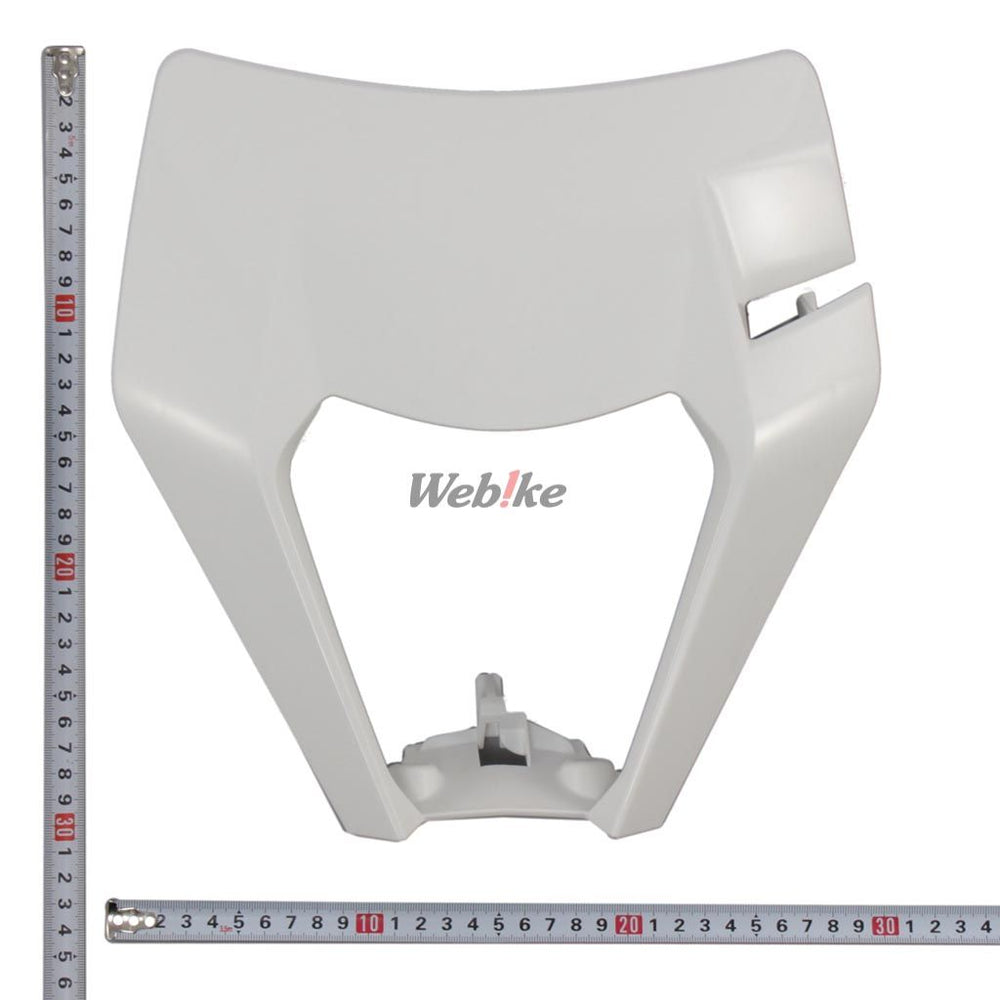 HEADLIGHT MASK, WHITE