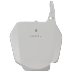 NUMBER PLATE, WHITE