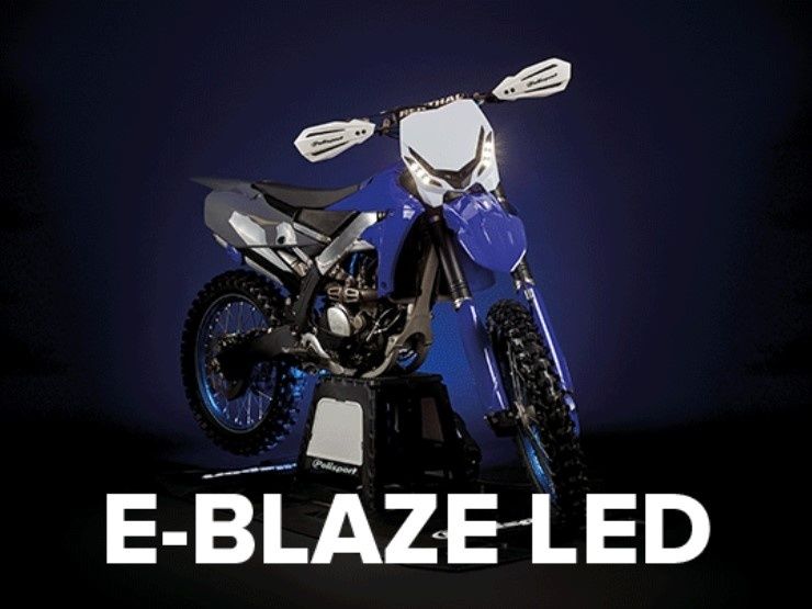 POLISPORT HEADLIGHT E-BLAZE Black/Gray | 8670800005