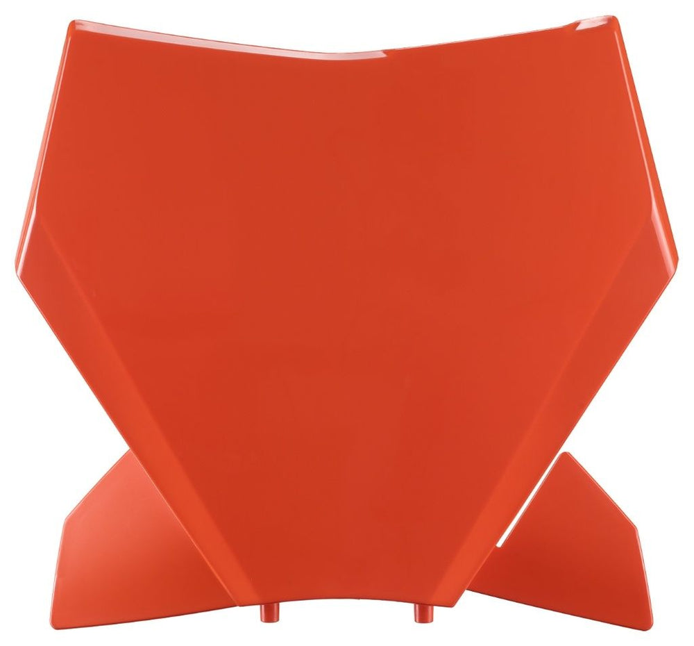 NUMBER PLATE, ORANGE OEM Color