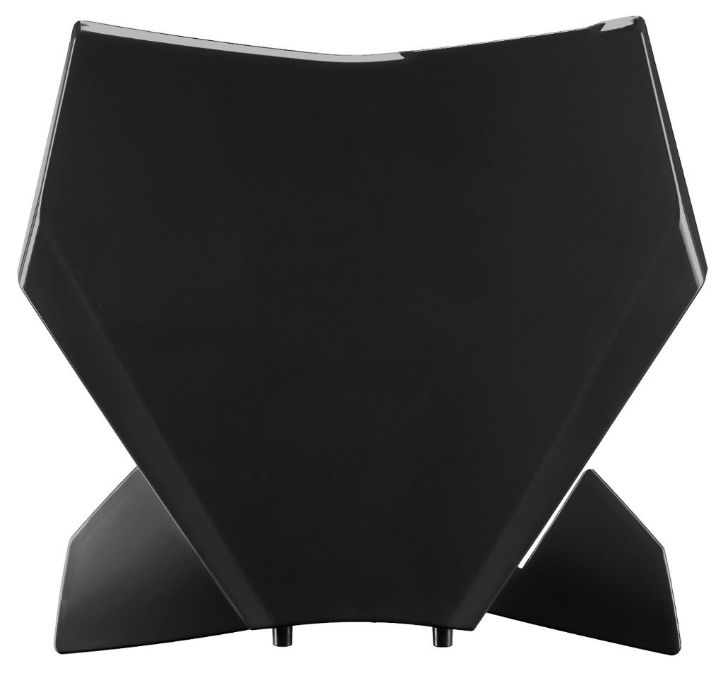 NUMBER PLATE, BLACK