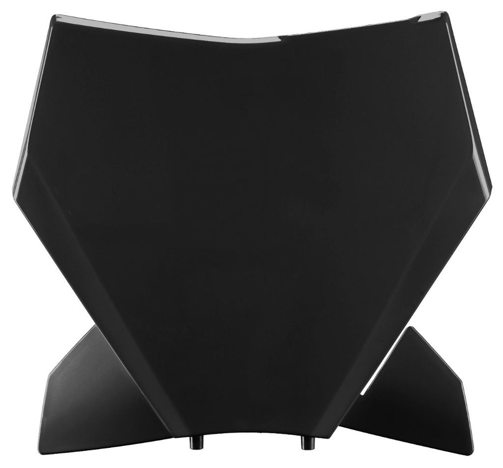 NUMBER PLATE, BLACK