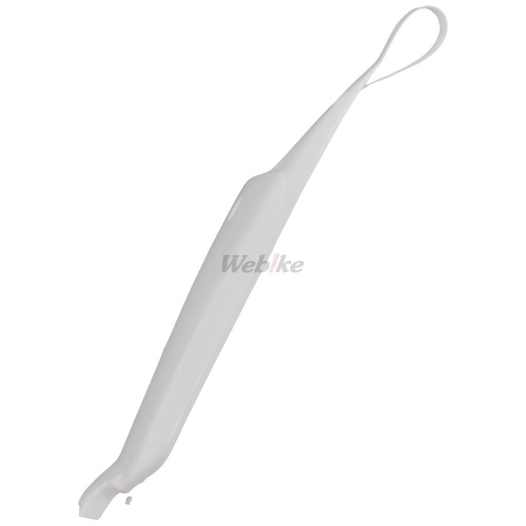NUMBER PLATE, WHITE