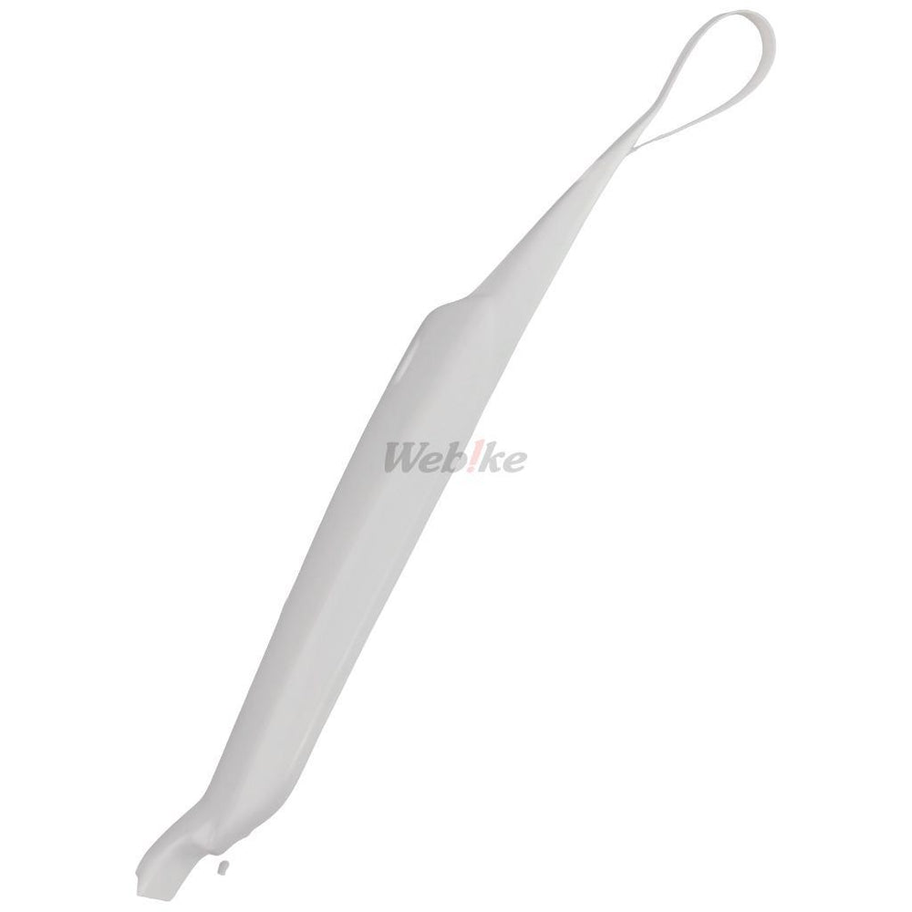 NUMBER PLATE, WHITE