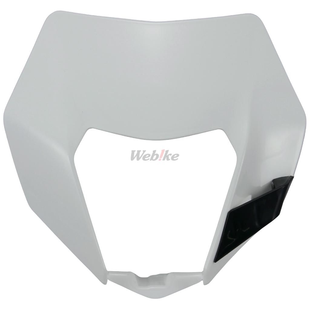 HEADLIGHT MASK, WHITE